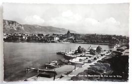 Genève, Quai du Mont-Blanc et Vue sur la Ville