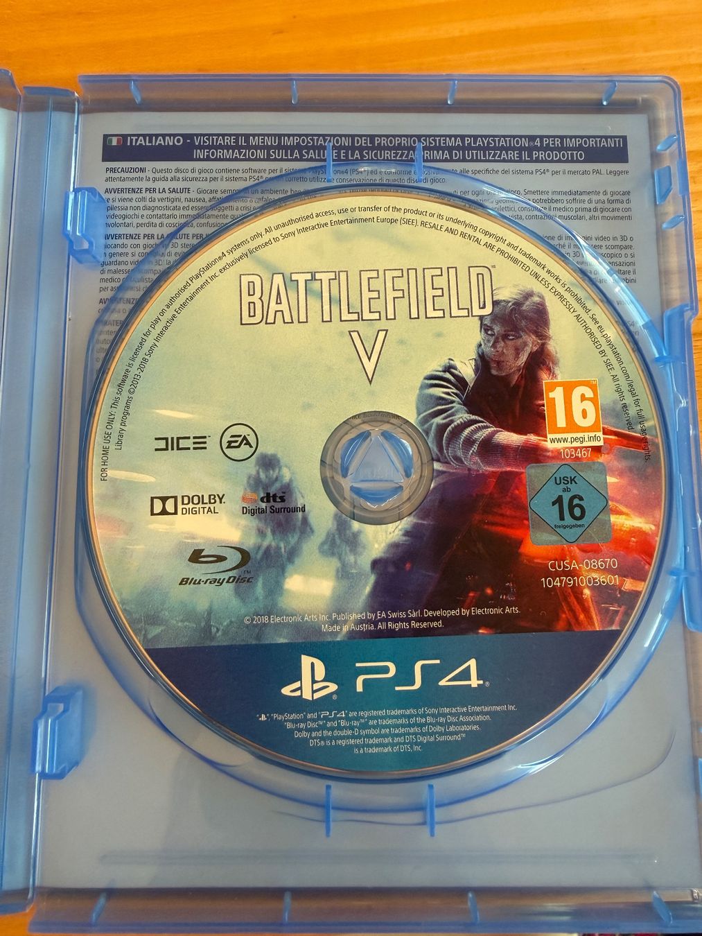 Sony Spiele: Battlefield V – Gebraucht aus Scherzingen von zotes 2