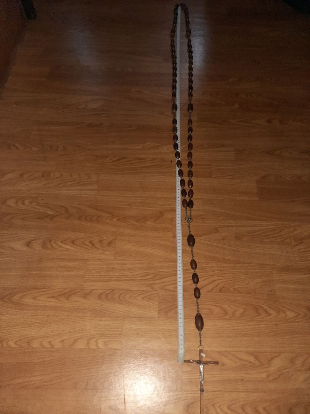 Sonstiger Schmuck: Grosser hölzerner Rosenkranz – Gebraucht aus Biasca von Old_6blh 7