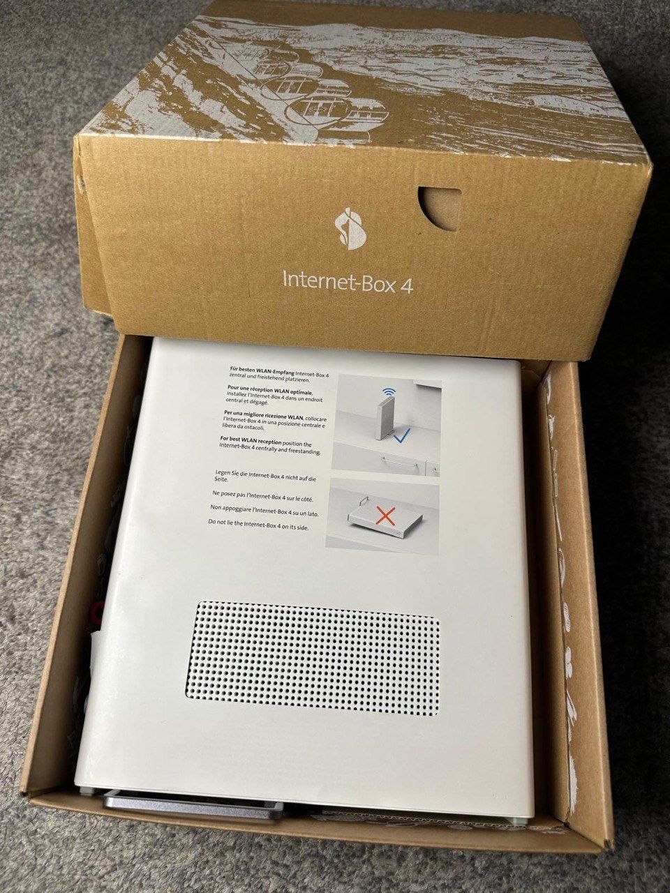 Modem & Router: Swisscom Internet-Box 4 complète – excellent état – Usato da Montreux venduto da jvo_vg8n 1