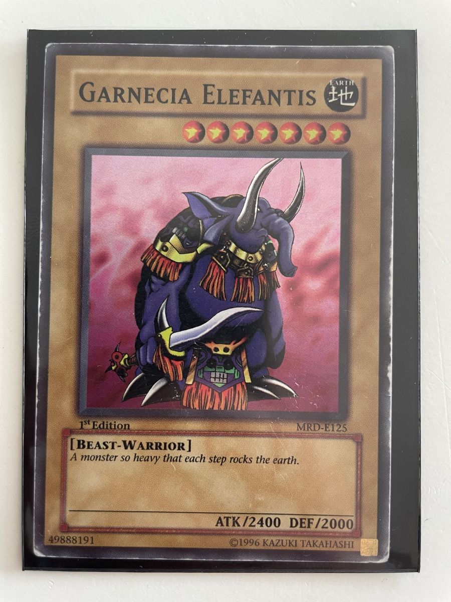 Yugioh Carte collezionabili: Yugioh / Garnecia Elefantis 1st Edition / MRD-E125 – Usato da Zürich venduto da Bomboo