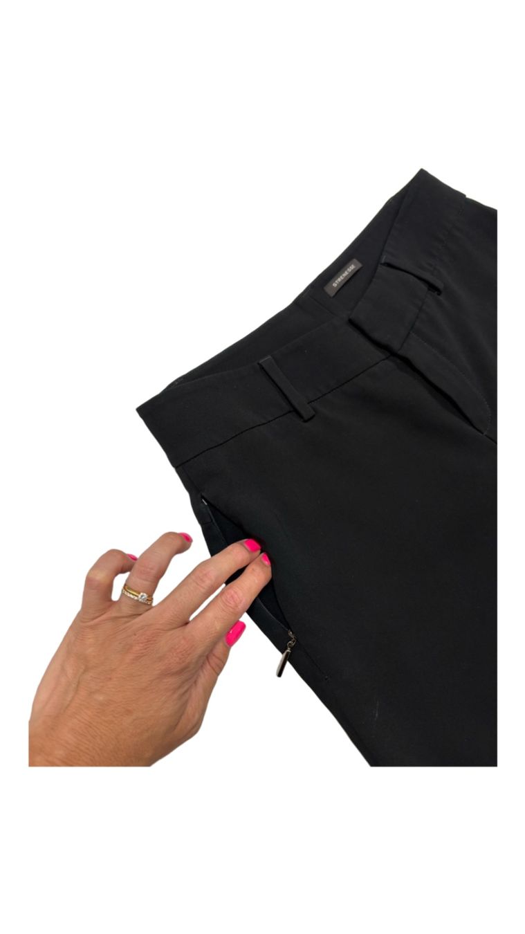 Strenesse Pantaloni: Strenesse knöchellange Hose 38 schwarz Wide Leg – Nuovo (secondo la descrizione) da Regensdorf venduto da secondchancefashion 1