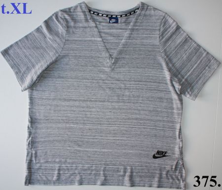 T-shirt Nike gris chiné t. XL