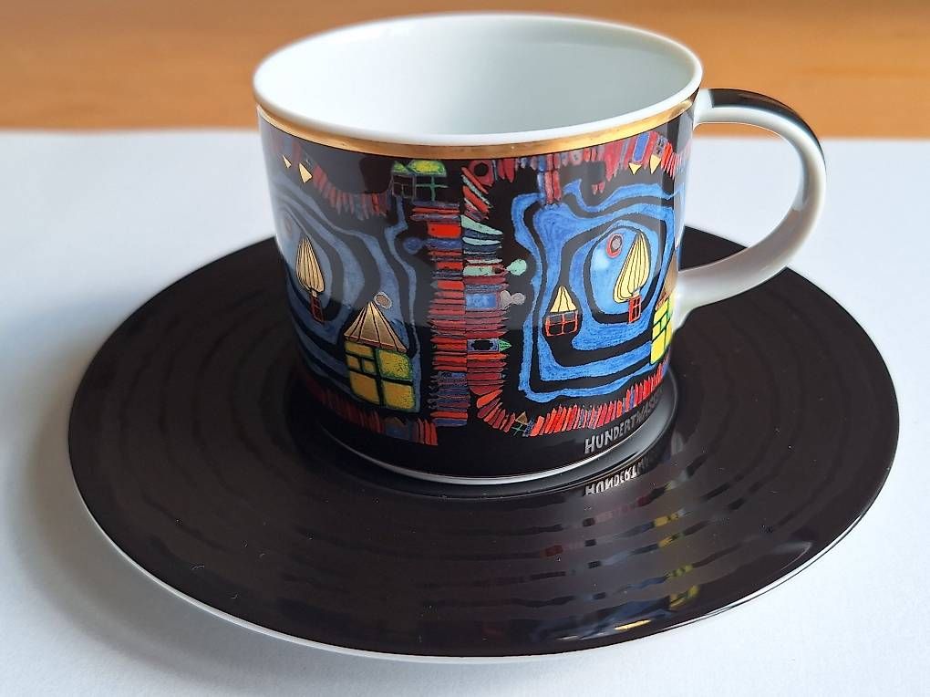 Geschirrsets: Sammler Tassen Hundertwasser ars mundi Exklusiv Edition 2001 – Neu (gemäss Beschreibung) aus Reinach BL von Softseller 6