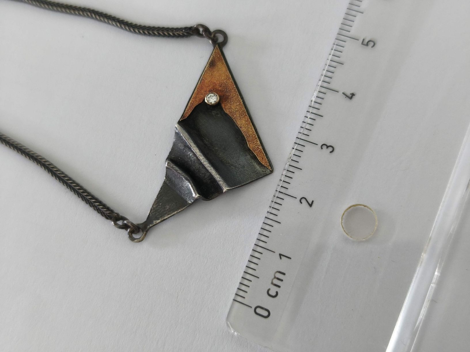 Catenine: Disigner Diamant Silberkette Silber 925  Design – Usato da St. Gallen venduto da GIULESGG 5