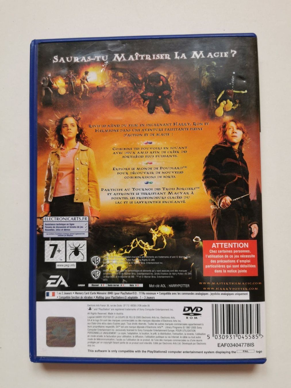 Sony Giochi: Ps 2 - Harry Potter et la coupe de feu – Usato da Lenzburg venduto da eyworld 2