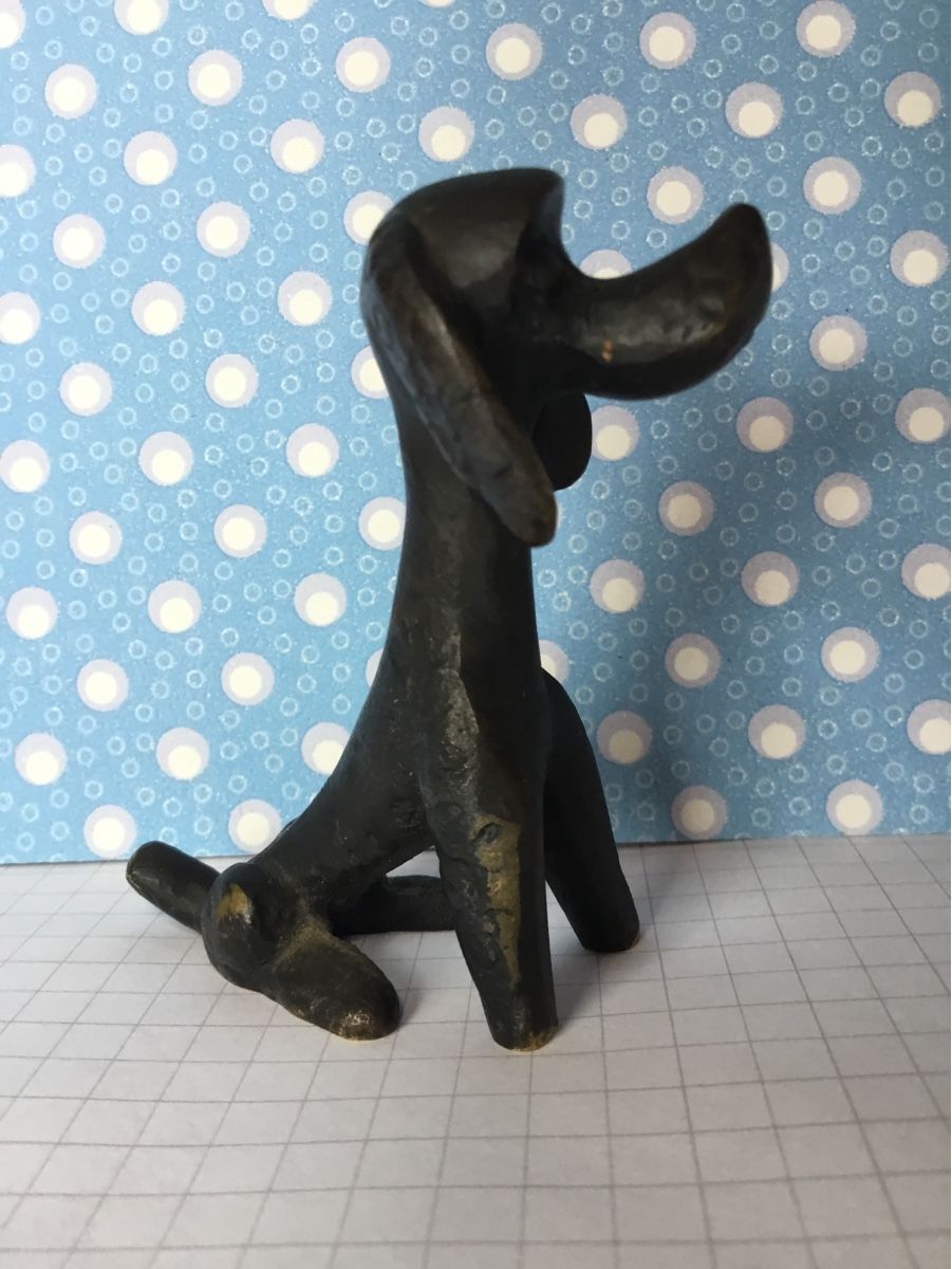 Sculture & Statue: Antiker Bronce Pudel – Usato da St. Gallen venduto da chamilla