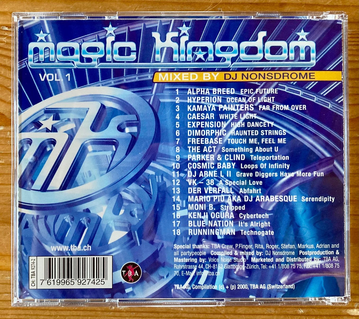 Magic Kingdom - DJ Nonsdrome (NEU, TBA Records, 2000) (Neu (gemäss ...