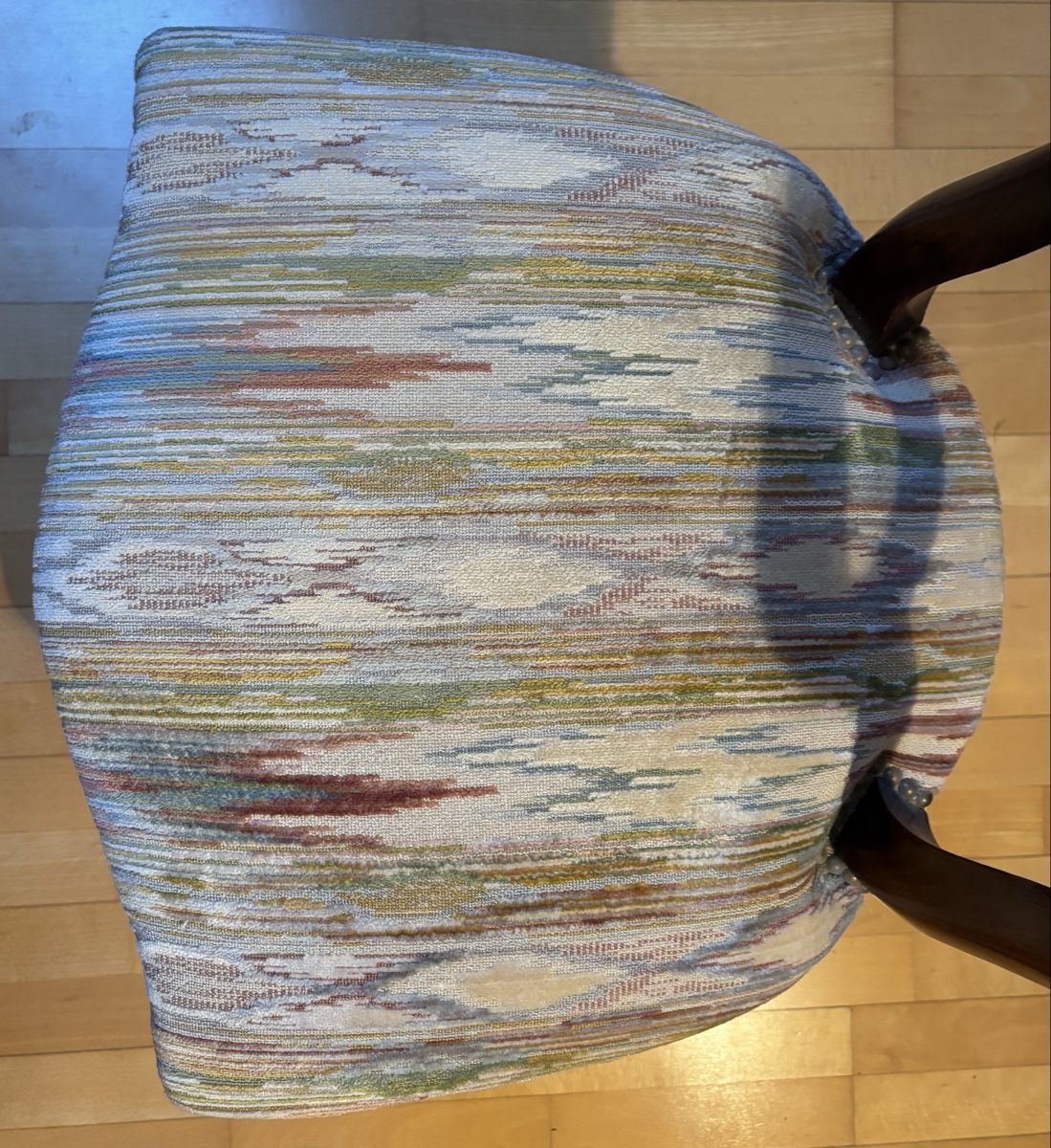 Stühle: Chaise et fauteuil bois/tissu – Gebraucht aus Chénens von elomedc 1