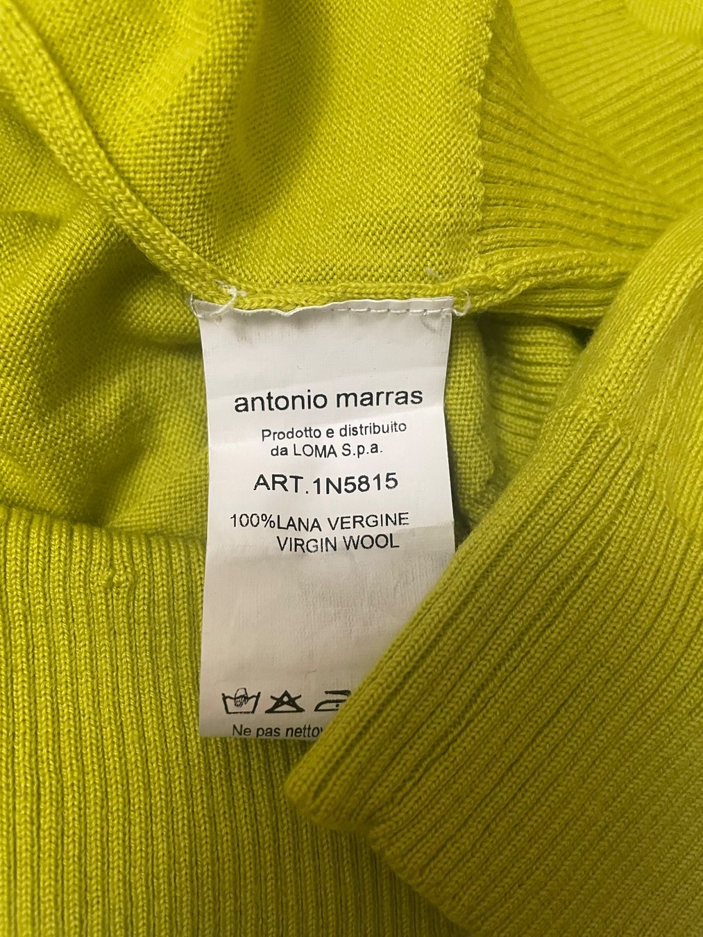 Maglioni & Felpe: Antonio Marras 100% Virgin Wool Pull – Difettoso da Minusio venduto da Pink222 3