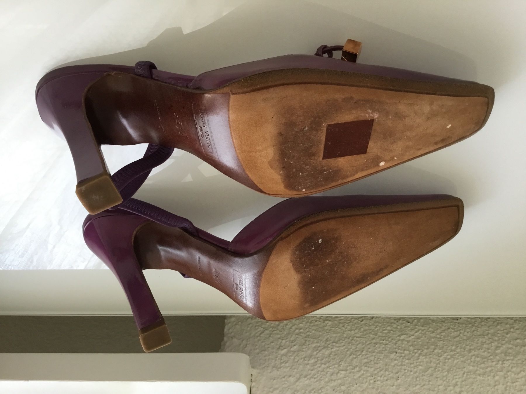 Louis Vuitton Damenschuhe: LOUIS VUITTON Schuhe Gr. 35 1/2 – Gebraucht aus Oberdorf BL von luxuslevel 4