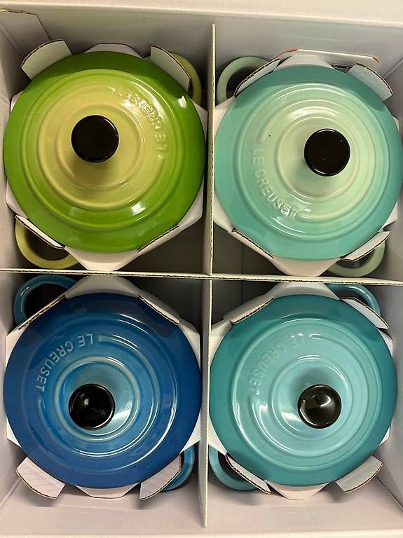 Pentole: le Creuset/ neues 4-er Mini Cocottes Set – Usato da Dübendorf venduto da nerino03