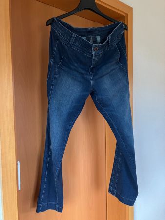 Mac Stiletto Jeans W42/L29 Baumwolle + Lyocell
