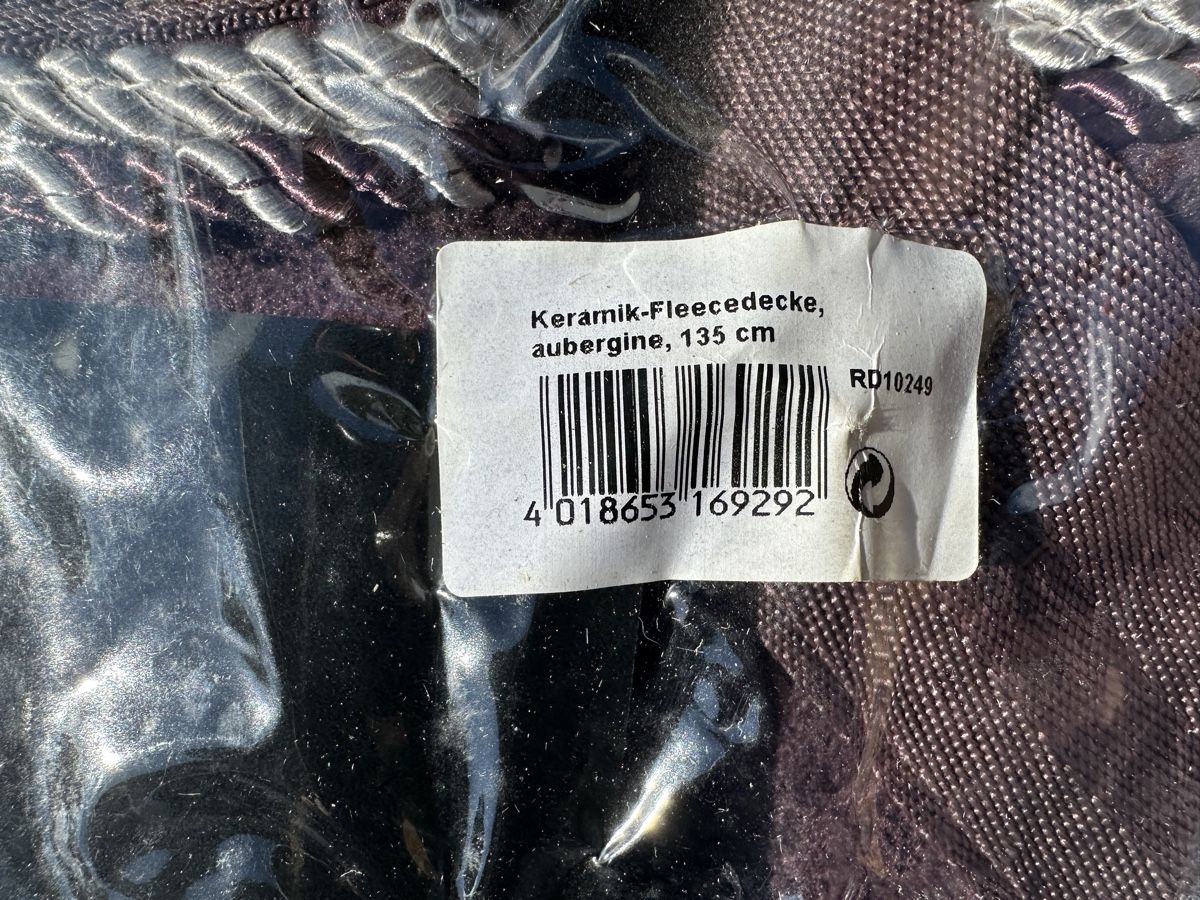 Decken: Abschwitzdecke – Neu und originalverpackt aus Wohlen b. Bern von chrige84 1