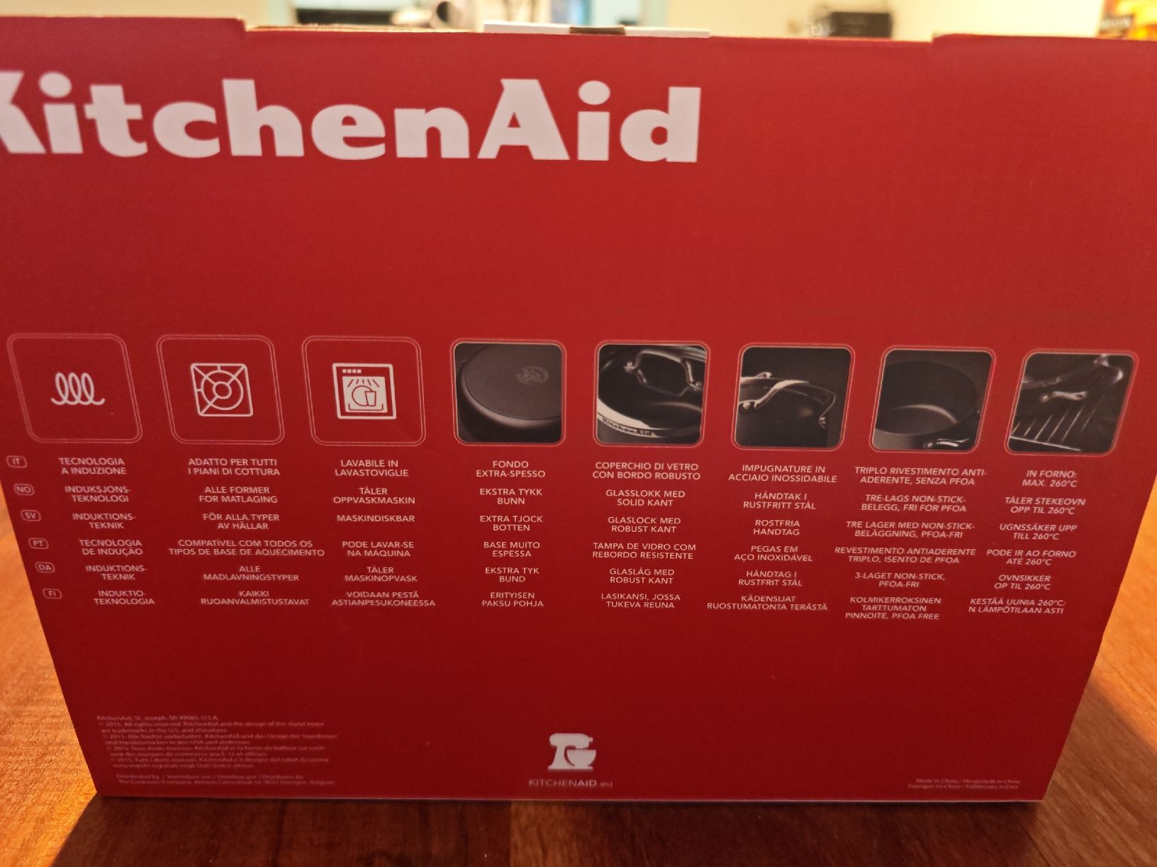Kitchenaid Pentole: KitchenAid Kochtopf mit Deckel 5.2l / 22cm – Nuovo e nell'imballaggio originale da Winterthur venduto da Silvan1985 1