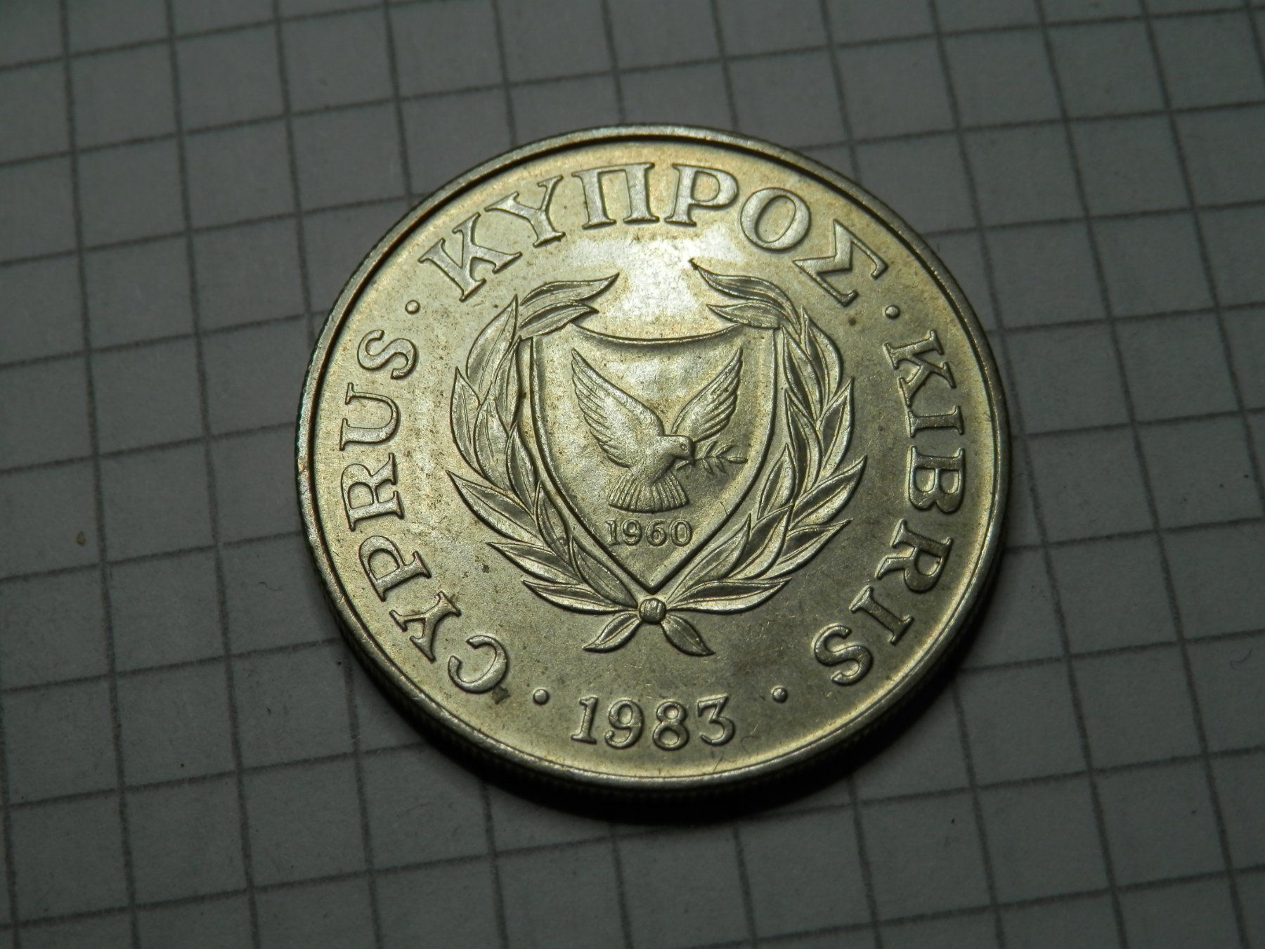 Tutti le monete: Zypern 10 Cent, 1983 – Usato da Weiach venduto da weiach81 1
