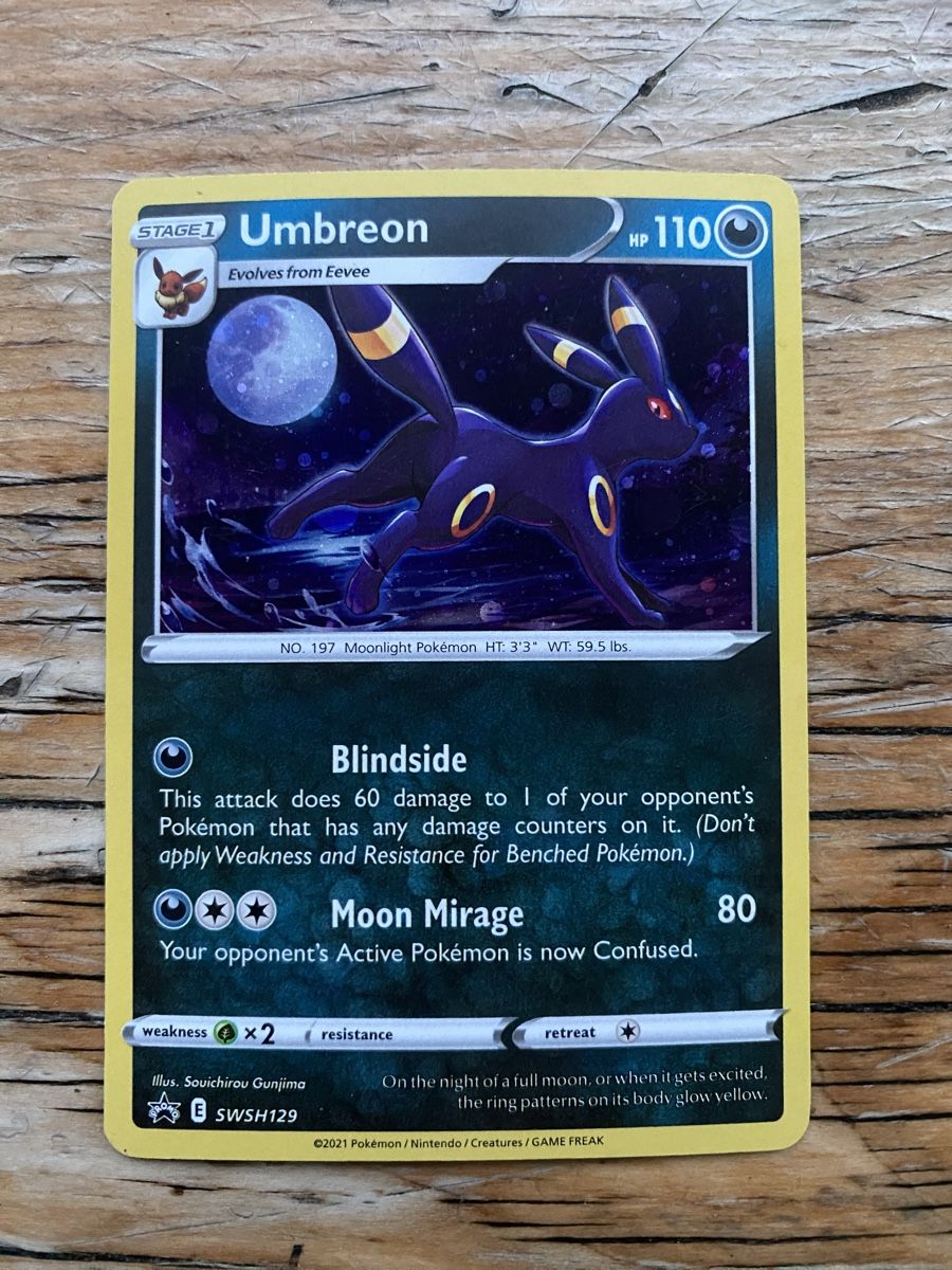 Pokémon Carte collezionabili: Pokémon Umbreon – Usato da Marthalen venduto da ml740