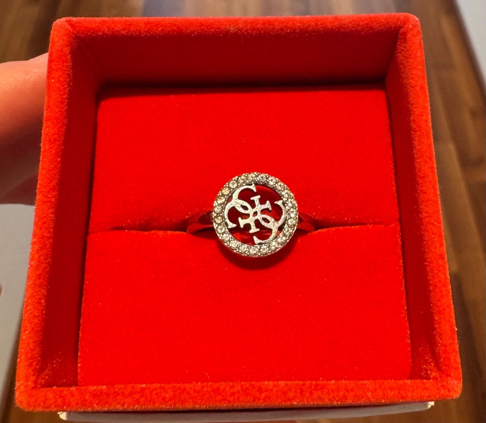 Anelli: Guess Ring in Silber – Usato da St. Gallen venduto da lmk_6695