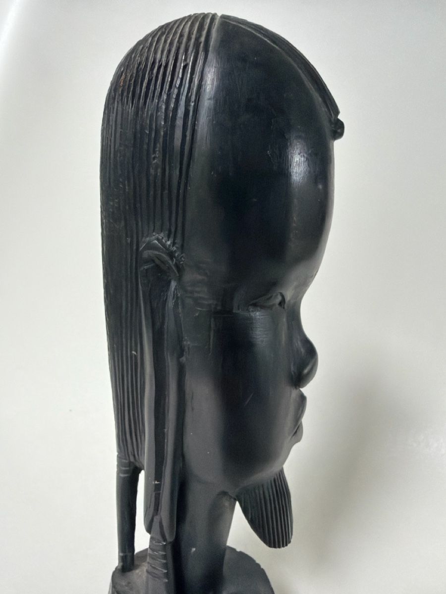 Sculture & Statue: Vintage Massai Ebenholz Büste – Usato da Gossau SG venduto da sushifactory 3