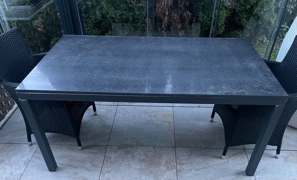Gartentisch mit Marmorplatte Kaufen auf Ricardo