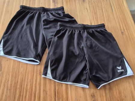 152 - Grösse, 2er SET Sportshorts von ERIMA für Mädchen