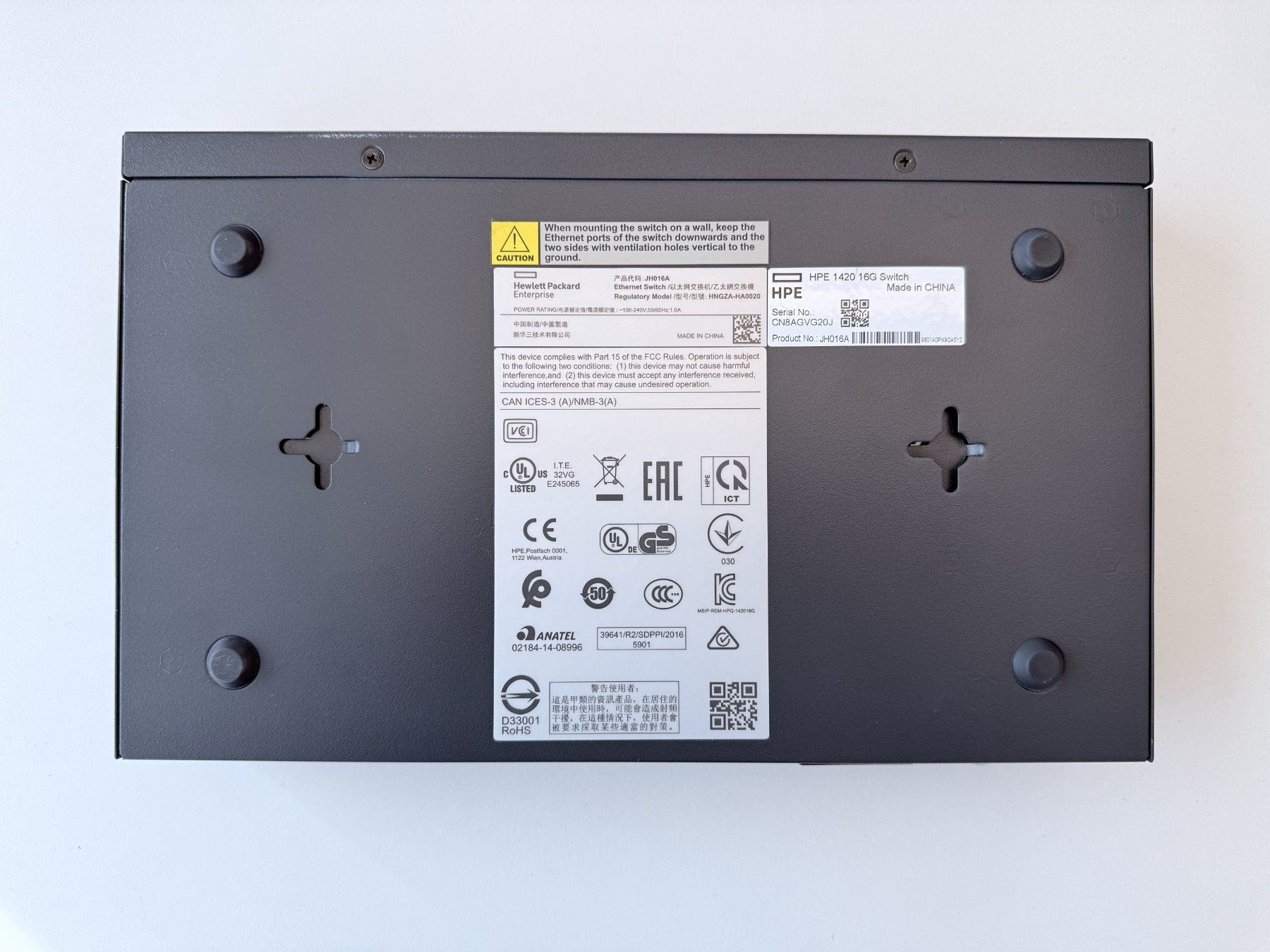 Hewlett Packard Hub & Switch: Netzwerk Switch HPE Office Connect 1420 Series Switch – Usato da Wallisellen venduto da lane.verkauf 1