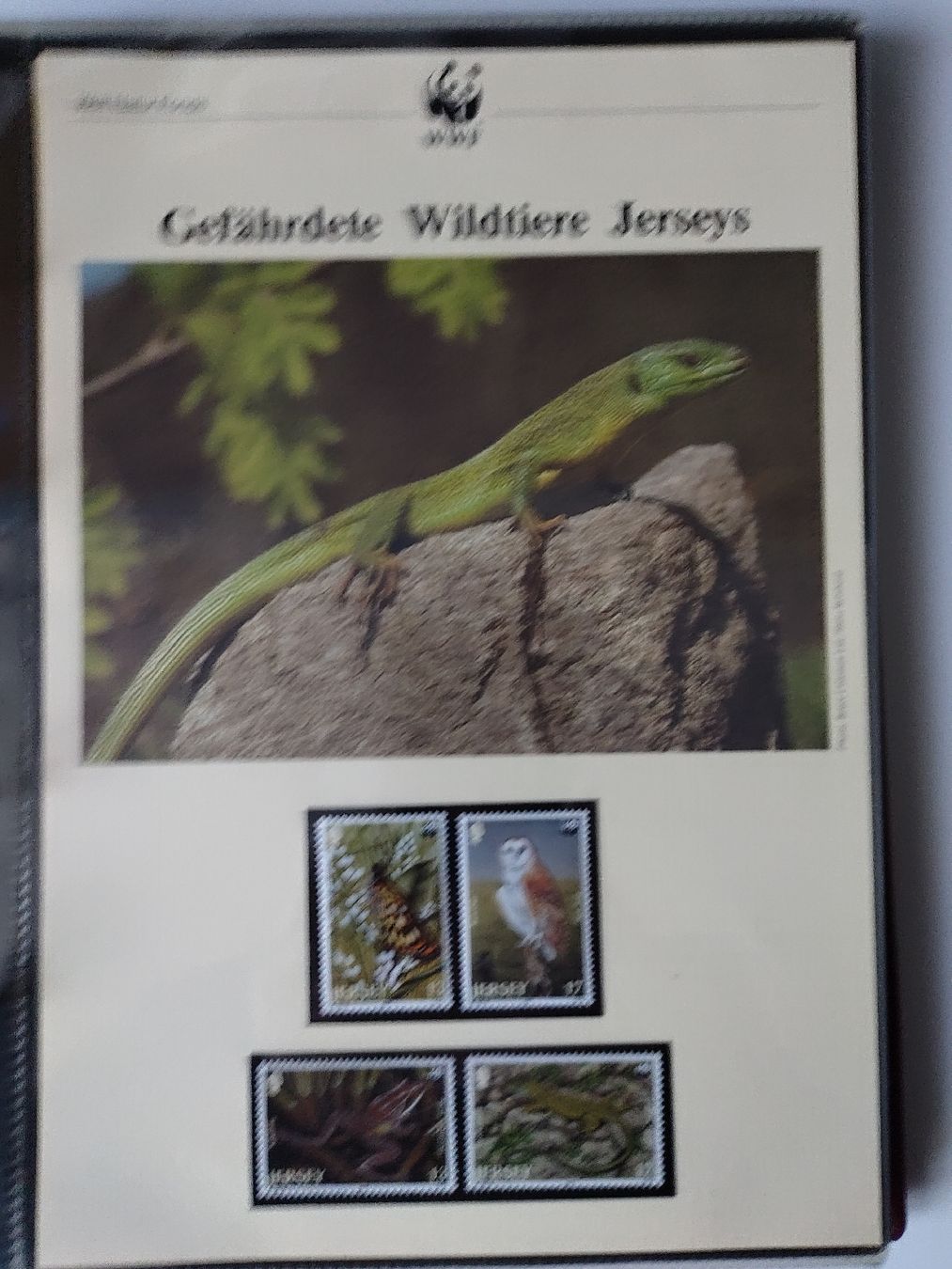 Tutti i francobolli: WWF Sammlung gefährdete Tierarten Jersey Briefmarken – Nuovo (secondo la descrizione) da Greifensee venduto da Retepw