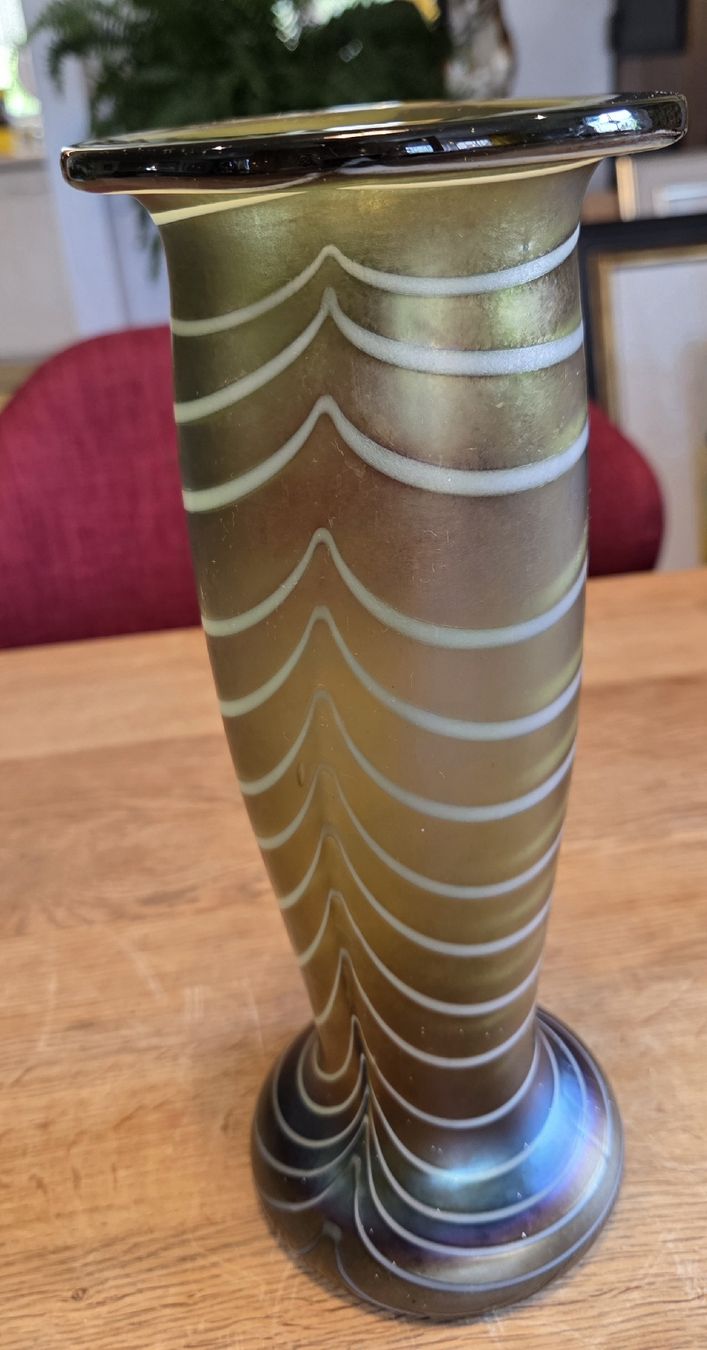 Vasen & Gefässe: Jugendstil Kunstglas Vase – Gebraucht aus Rehetobel von hobirot01 7
