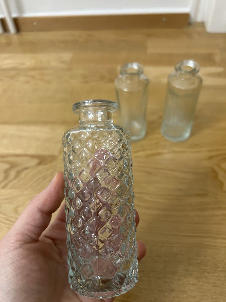 Vasi & Recipienti: 3 vasetti da fiore in vetro – Nuovo (secondo la descrizione) da Basel venduto da mel_5fzy 2