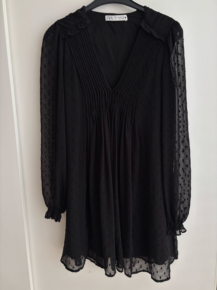Zara Vestiti: Schwarzes Kleid Gr. S – Usato da Winterthur venduto da leimaj
