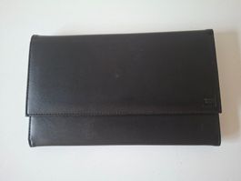 Brieftasche / Clutch  American Express  Kunstleder  schwarz