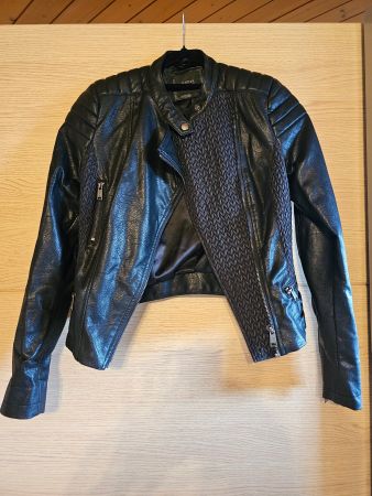Damen / Lederjacke / Guess / Schwarz / Grösse: XS