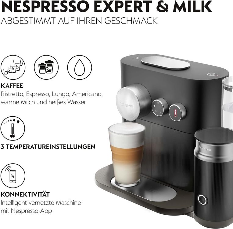 Krups nespresso shop expert & milk