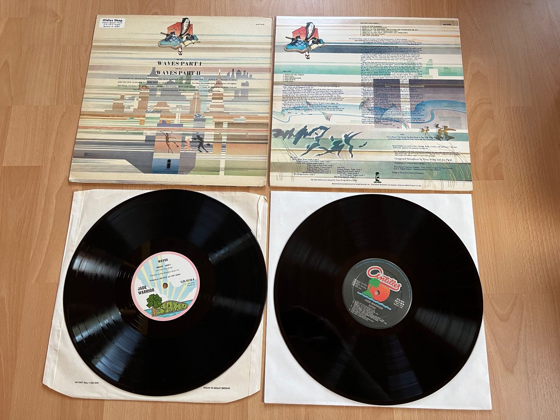 Dischi in vinile: Jade Warrior - 2 kultige Vinyl Alben – Usato da Giebenach venduto da Wurlitzer70 1