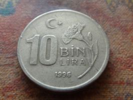 TURQUIE  10 BIN Lira  1996