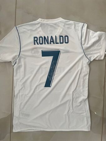 Maglia Autografata C. Ronaldo R.Madrid -  Taglia M + COA