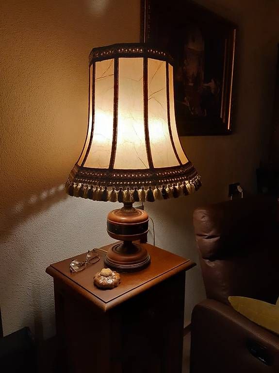 Lampes: Tischlampe antik – D'occasion à Hondrich par michhamb