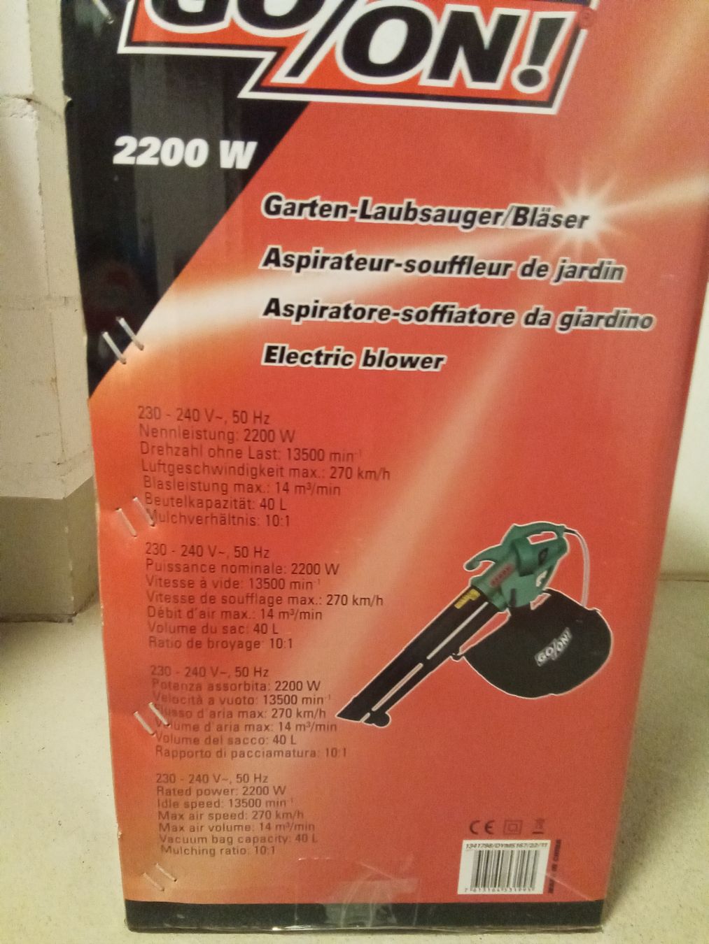 Soffiatori & Aspiratori per foglie: Garten-Laubsauger/ Bläser – Usato da Züberwangen venduto da Bbaron 2