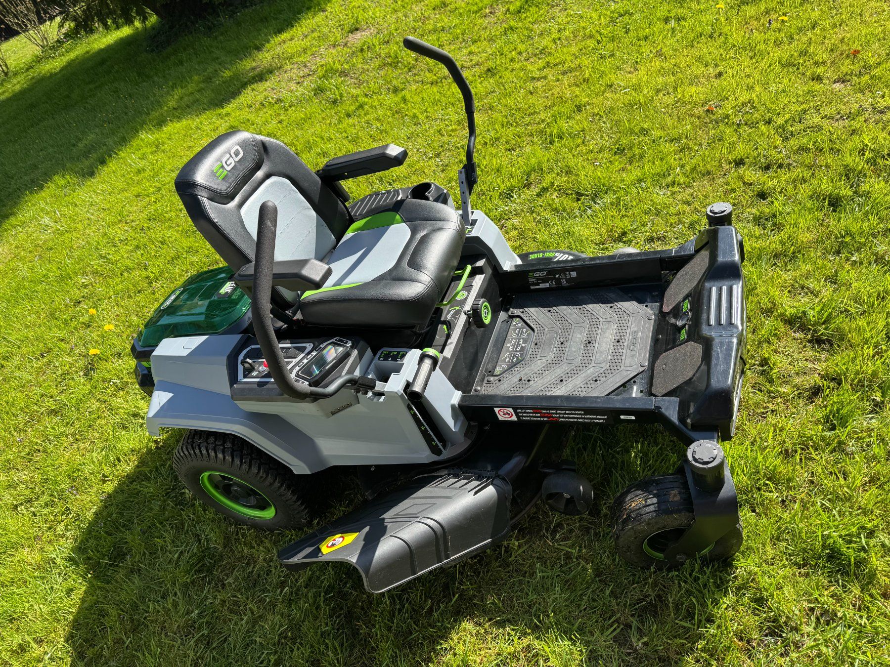 Ego Rasenmäher: Ego Z6 Aufsitz-Rasenmäher Zero Turn 100% Elektro – Gebraucht aus Chevroux von tr7_hp65 1