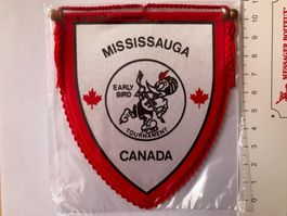 Vintage Fanion/Wimpel    MISSISSAUGA  TOURNEMENT  CANADA