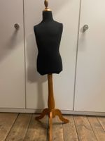 Schneiderpuppe, schwarz, höhenverstellbar auch f. Dekoration