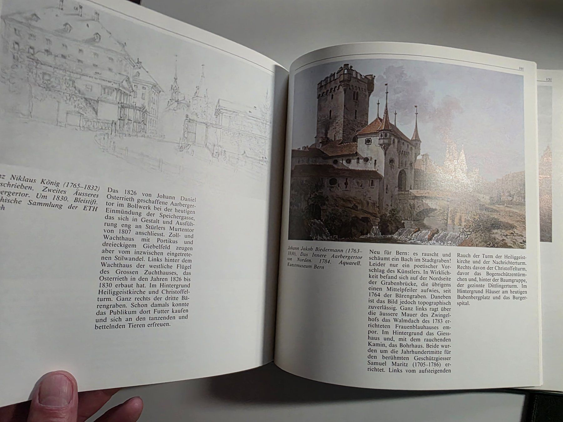 Livres: Bern im Bild 1680-1880 - Cäsar Menz Berchtold Weber 1981 – D'occasion à Walterswil BE par Lonitti 8