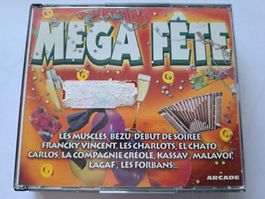 CD Coffret Mega fête 4 CDS