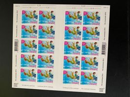 Zierbogen 100 Jahre Pro Juventute **  J450B    postfrisch
