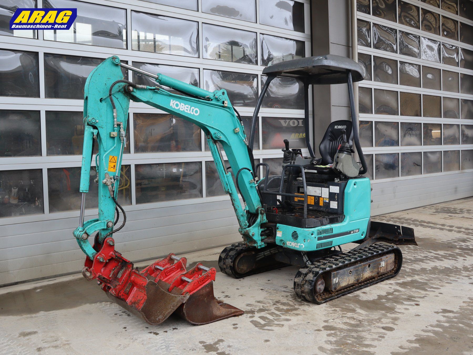 Kubota Escavatori: Kobelco SK17 SR-3E Minibagger – Usato da Hasle LU venduto da Arag08 3