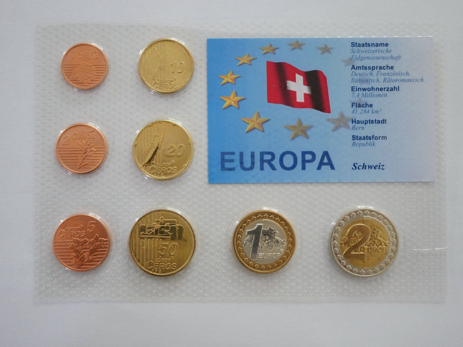 Toutes les monnaies: Euro Probe Schweiz 2003 ***TOP*** – Neuf avec emballage d'origine à Kreuzlingen par Samson01