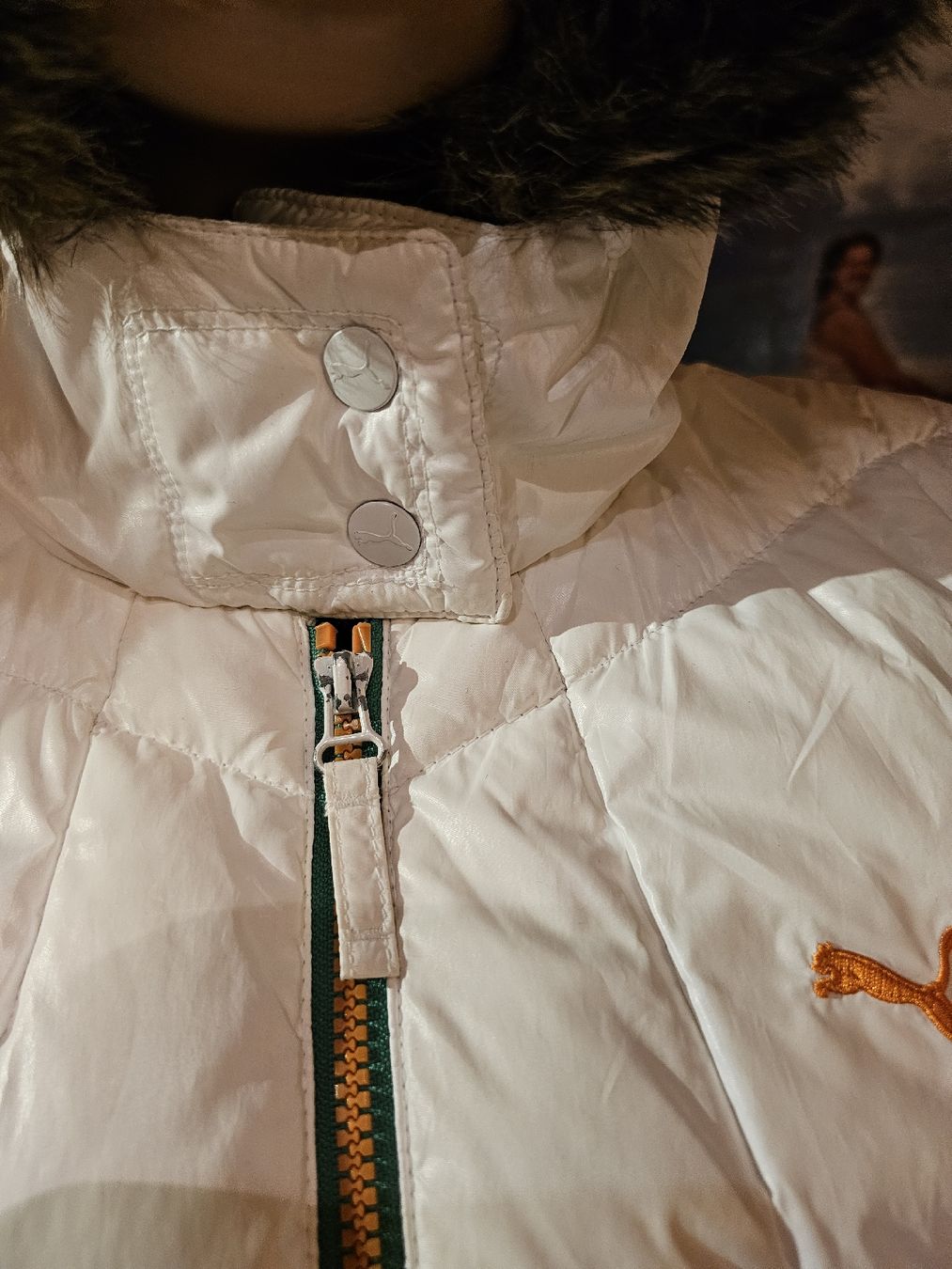 Puma Gilet & Giacche senza maniche: wunderschönes, weisses puma Gillet gr.38 – Usato da Ferden venduto da jemyce 1