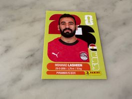 Panini FIFA Fussball WM 2026 Sticker Mohamad Lasheen EGY 14