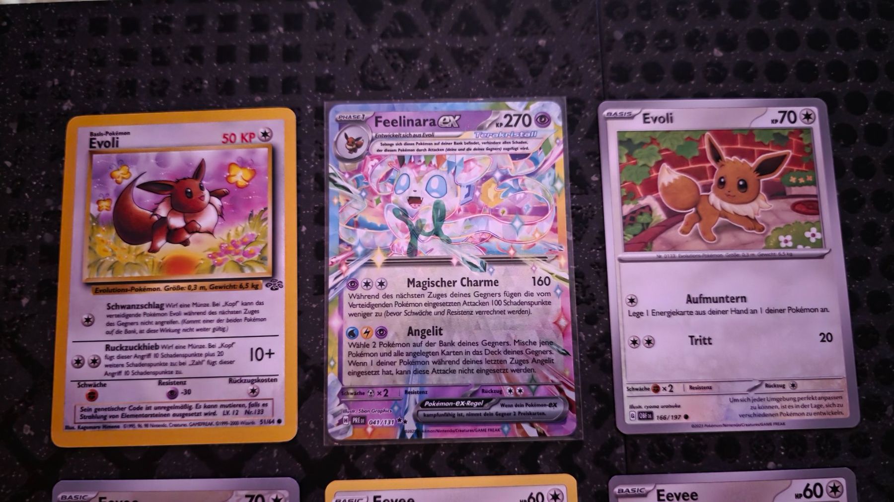 Pokémon Carte collezionabili: 8 Evolis & Feelinara – Usato da Rorschach venduto da Craint 2
