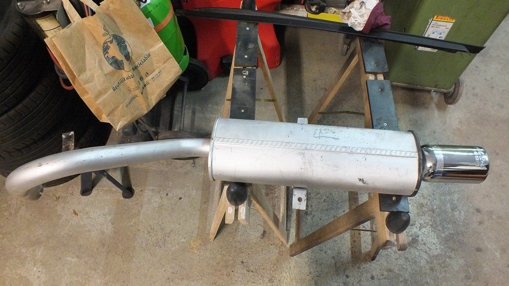 Sistemi di scarico: Auspuff- Endtopf Fiat 124 Spider – Usato da Sirnach venduto da Focus-54 1